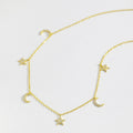 Moon & Star Necklace