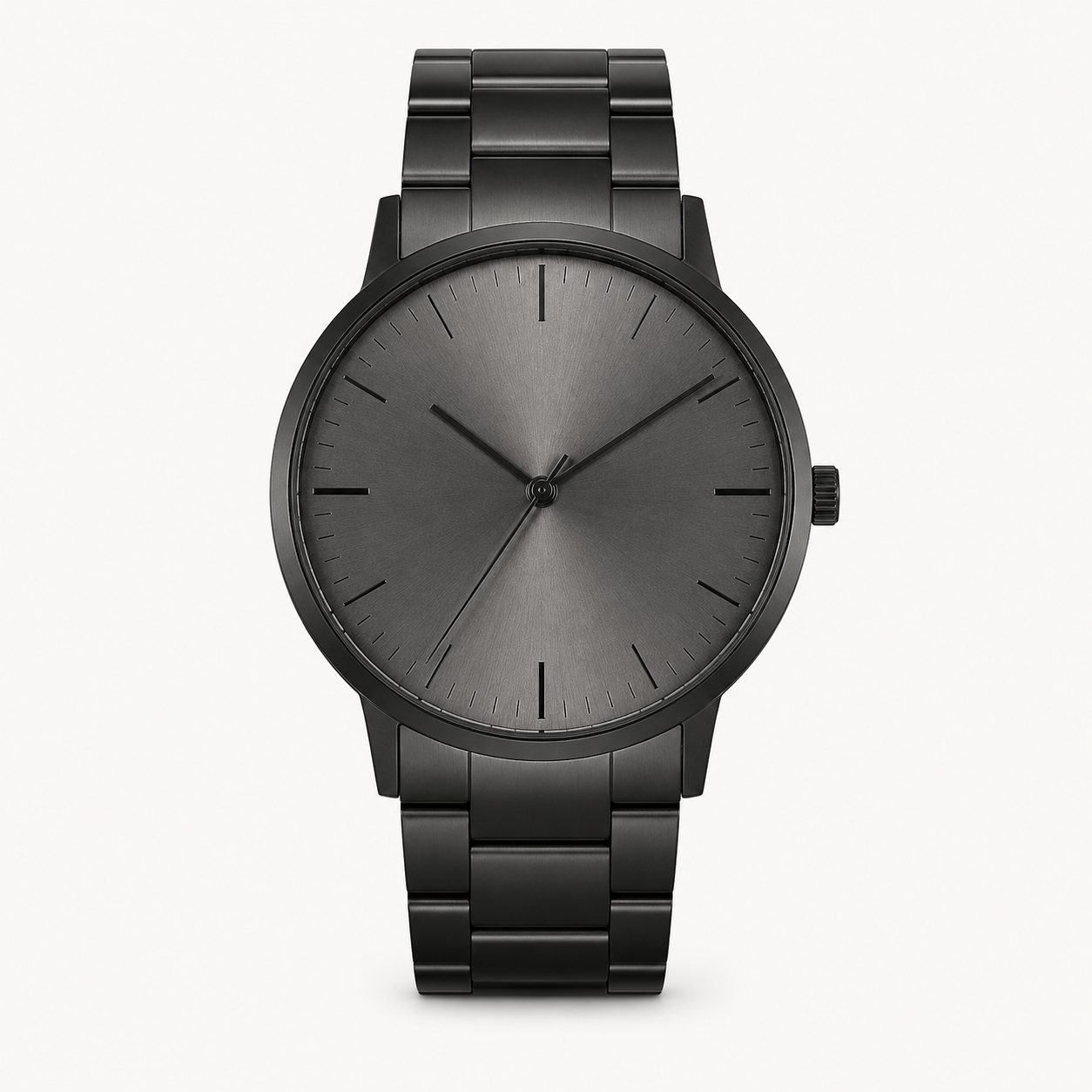 Black Gold Statement Dial Watch