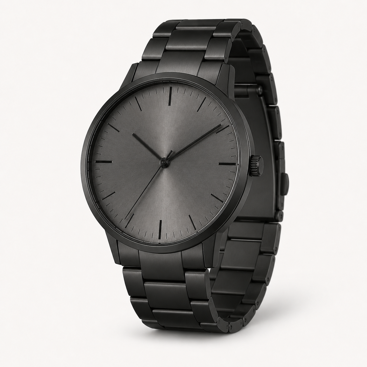 Black Gold Statement Dial Watch