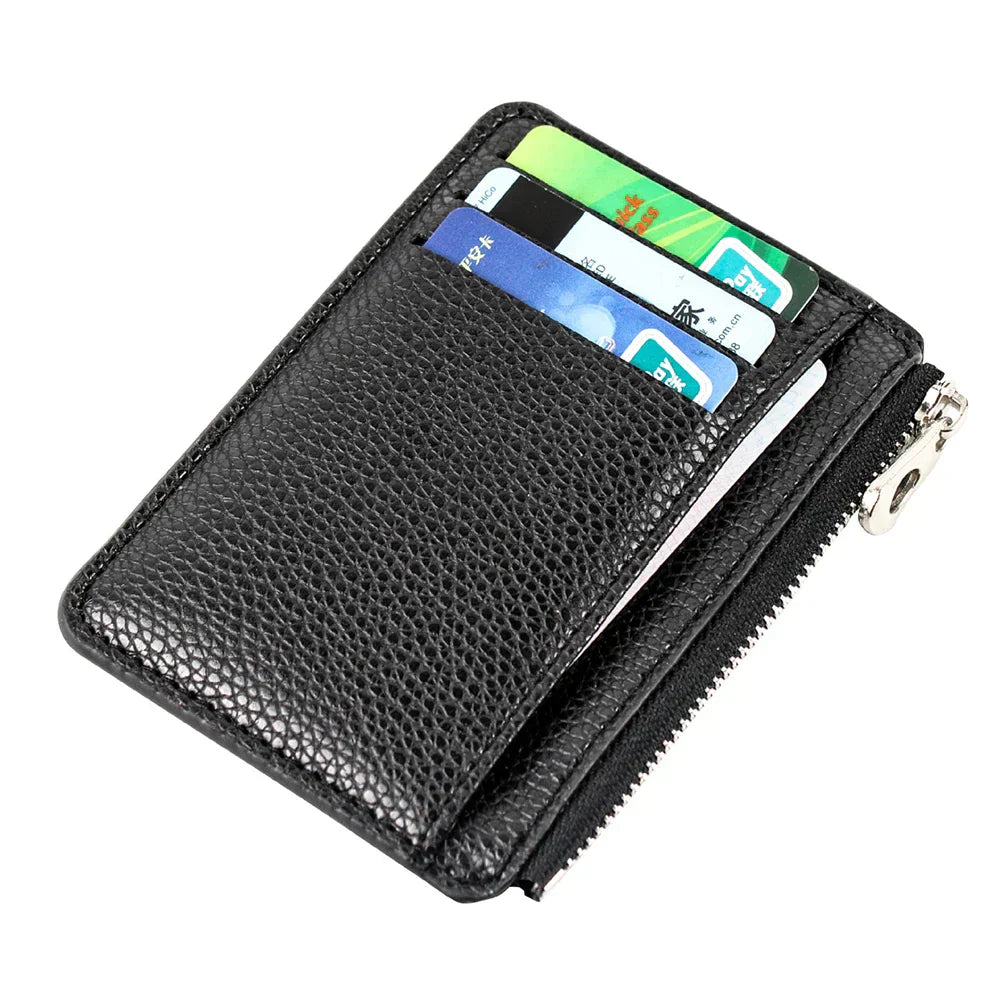 Wallet Card Holder Leather